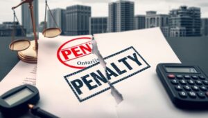 what is the penalty for breaking a lease in ontario