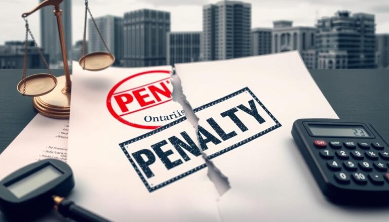 what is the penalty for breaking a lease in ontario